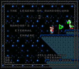 Super Mario World - Legend of Randorland 3 Title Screen